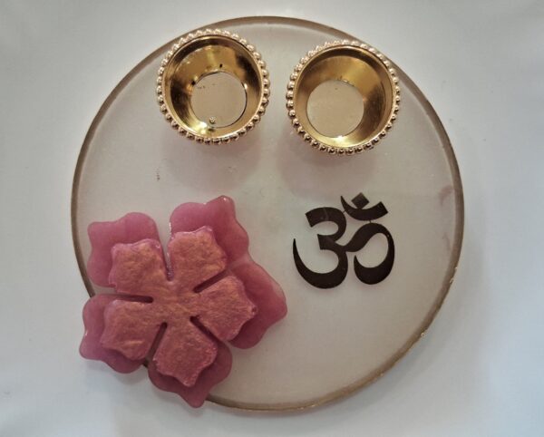 4 inch Resin Pooja Thaali