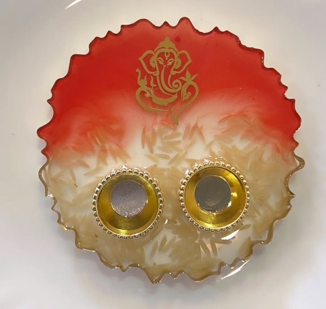 4 inch Resin Pooja Thaali